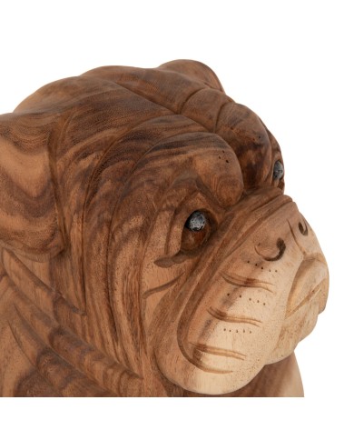 ΔΙΑΚΟΣΜΗΤΙΚΟ ΔΑΠΕΔΟΥ DOZER BULLDOG ΞΥΛO SUAR ΣΕ ΦΥΣΙΚΟ ΧΡΩΜΑ HM7924 26x27x40Y εκ.
