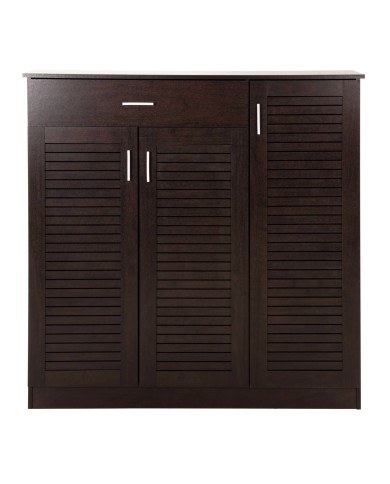 ΠΑΠΟΥΤΣΟΘΗΚΗ-ΝΤΟΥΛΑΠΑ PROΒY HM9607.01 ΜΕΛΑΜΙΝΗ WENGE 120x37,5x121,5Υεκ.