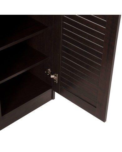 ΠΑΠΟΥΤΣΟΘΗΚΗ-ΝΤΟΥΛΑΠΑ PROΒY HM9607.01 ΜΕΛΑΜΙΝΗ WENGE 120x37,5x121,5Υεκ.