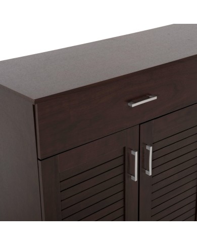 ΠΑΠΟΥΤΣΟΘΗΚΗ-ΝΤΟΥΛΑΠΑ PROΒY HM9607.01 ΜΕΛΑΜΙΝΗ WENGE 120x37,5x121,5Υεκ.