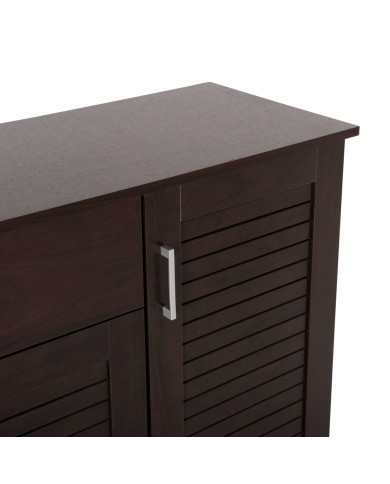 ΠΑΠΟΥΤΣΟΘΗΚΗ-ΝΤΟΥΛΑΠΑ PROΒY HM9607.01 ΜΕΛΑΜΙΝΗ WENGE 120x37,5x121,5Υεκ.