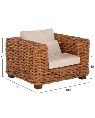 ΣΕΤ ΣΑΛΟΝΙ ΕΞ.ΧΩΡΟΥ TROPEL HM9656 4ΤΜΧ ΦΥΣΙΚΟ RATTAN-ΞΥΛΟ ΜΑΟΝΙ-ΛΕΥΚΑ ΜΑΞΙΛΑΡΙΑ