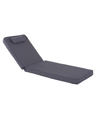 ΜΑΞΙΛΑΡΙ ΞΑΠΛΩΣΤΡΑΣ TEXTILENE 600gr SIFNOS ΓΚΡΙ HM11236.30T 196(117+1+78)x58x9εκ.