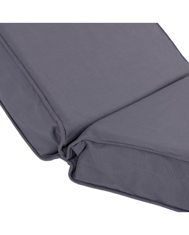 ΜΑΞΙΛΑΡΙ ΞΑΠΛΩΣΤΡΑΣ TEXTILENE 600gr SIFNOS ΓΚΡΙ HM11236.30T 196(117+1+78)x58x9εκ.