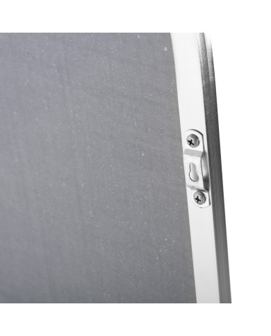 ΚΑΘΡΕΠΤΗΣ ΔΑΠΕΔΟΥ JOELY HM9578.40 ΣΚΕΛΕΤΟΣ ΑΛΟΥΜΙΝΙΟΥ ΣΕ ΑΣΗΜΙ ΧΡΩΜΑ 40x31x160Υεκ.
