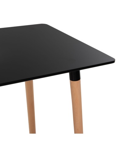 ΤΡΑΠΕΖΙ MINIMAL HM8581.02 ΜΑΥΡΟ MDF-ΠΟΔΙΑ ΟΞΙΑ ΣΕ ΦΥΣΙΚΟ ΧΡΩΜΑ- 120Χ60X74Υεκ.