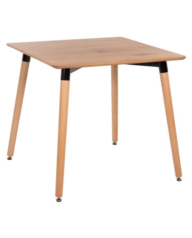ΤΡΑΠΕΖΙ MINIMAL HM0057.04 ΣΕ ΦΥΣΙΚΟ ΧΡΩΜΑ MDF-ΠΟΔΙΑ ΟΞΙΑ ΦΥΣΙΚΟ ΧΡΩΜΑ 80Χ80Χ74Υεκ