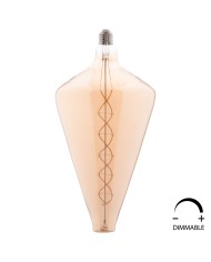 ΛΑΜΠΤΗΡΑΣ LED FILAMENT 8W E27 3000K GOLD COLOR DIMMABLE HM4054.02
