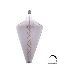 ΛΑΜΠΤΗΡΑΣ LED FILAMENT 8W E27 3000K SMOKE COLOR DIMMABLE  HM4054.03