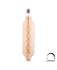 ΛΑΜΠΤΗΡΑΣ JHD-NW7775 LED FILAMENT 8W E27 3000K GOLD COLOR DIMMABLE HM4055.02