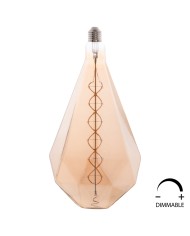 ΛΑΜΠΤΗΡΑΣ LED FILAMENT 8W E27 3000K GOLD COLOR DIMMABLE HM4057