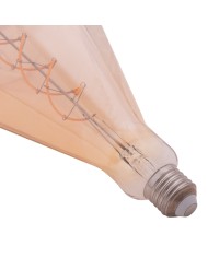 ΛΑΜΠΤΗΡΑΣ LED FILAMENT 8W E27 3000K GOLD COLOR DIMMABLE HM4057