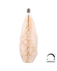 ΛΑΜΠΤΗΡΑΣ LED FILAMENT 8W E27 3000K GOLD COLOR DIMMABLE HM4058