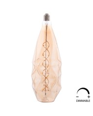 ΛΑΜΠΤΗΡΑΣ LED FILAMENT 8W E27 3000K GOLD COLOR DIMMABLE HM4058