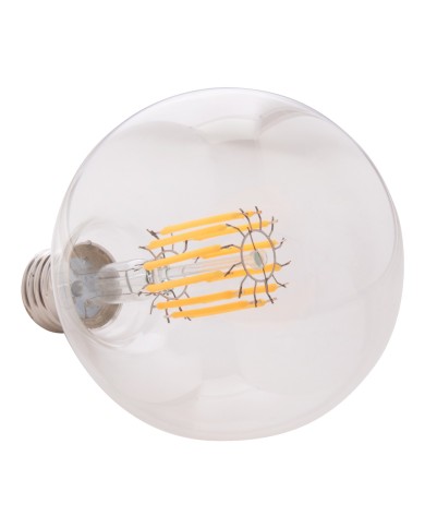 ΛΑΜΠΤΗΡΑΣ GLOBO LED FILAMENT 12W E27 3000K ΔΙΑΦΑΝΟΣ HM4049.01