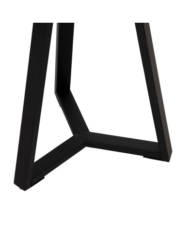 ΒΟΗΘΗΤΙΚΟ ΤΡΑΠΕΖΑΚΙ ROCKET HM9587.02 MDF ΓΚΡΙ ΜΑΡΜΑΡΟ-ΜΑΥΡΗ ΜΕΤΑΛΛΙΚΗ ΒΑΣΗ Φ45x55Υεκ.